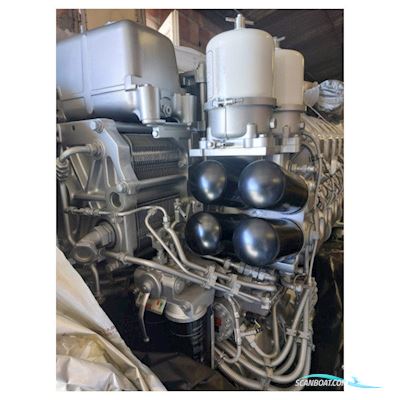 Mtu Series 4000 16V4000M90 Dual Engine Kit With Kamewa Jet Propulsion Boatequipment 2025, The Netherlands