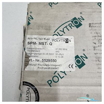 Polytron Twin Modulator Spm-Mstq AV in Boatequipment 2025, The Netherlands