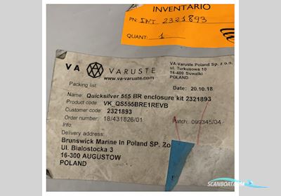 Quicksilver Activ 555 Bowrider Cockpit Enclosure Kit Black - VK_QS555Bre1R Boatequipment 2025, The Netherlands