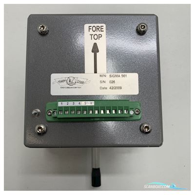 Radio Zeeland Sigma 561 Padpilot autopilot control handle Boatequipment 2025, The Netherlands