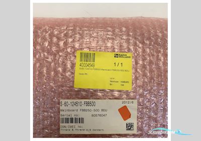 Sailor Marine Mainboard PCB for FBB250 - 500 BDU S-60-124510 Boatequipment 2025, The Netherlands