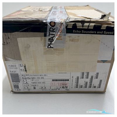 Skipper TGM-50-200 echo sounder transducer with cable Boatequipment 2025, The Netherlands