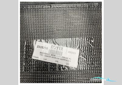 Uttern T59 Sunlounge Bow Backrest Cushion Antracite - 2335215 Boatequipment 2025, The Netherlands