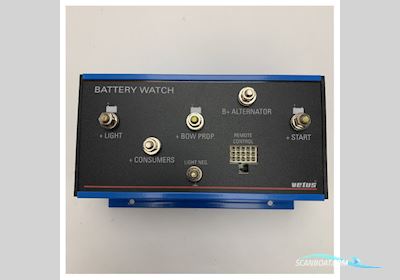 Vetus BW3 Battery Monitor And Power Distributor 24V 125A - BW312524L Boatequipment 2025, The Netherlands