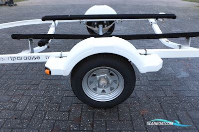 Stallingstrailer 1-Asser Balken Boattrailer 2024, The Netherlands