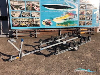 Stallingstrailer 1-Asser Ongeremd Boattrailer 2024, The Netherlands