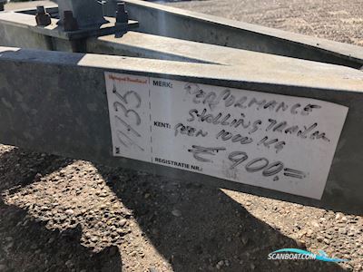 Stallingstrailer 1-Asser Boattrailer 2024, The Netherlands