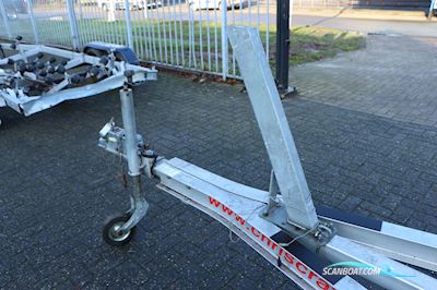 Stallingstrailer Aluminium 1- asser Boattrailer 2024, The Netherlands