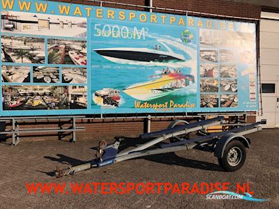 Stallingstrailer Ongeremd 1-Asser Escort Boattrailer 2024, The Netherlands