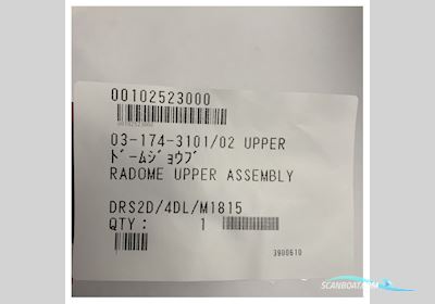 Furuno Marine Radar Radome Cover for DRS2D, 4DL, M1815 - 00102523000 Bootaccessoires 2025, The Netherlands