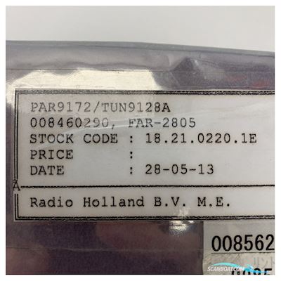 Furuno PAR-9172(LF) - TUN9128A for FAR-2805 - 008460290 Bootaccessoires 2025, The Netherlands