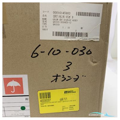 Furuno X-Band radar color CRT display assembly - QA1510 FR1500MK3 Bootaccessoires 2025, The Netherlands