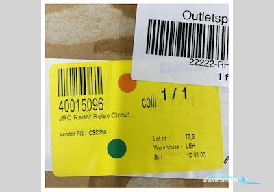JRC Marine Radar Relay Filter Board - CSC656 Bootaccessoires 2025, The Netherlands