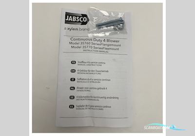 Jabsco 35770-0092 12V High Performance Blower For Flex Mounting 100 mm - 7.1M3/m Bootaccessoires 2025, The Netherlands