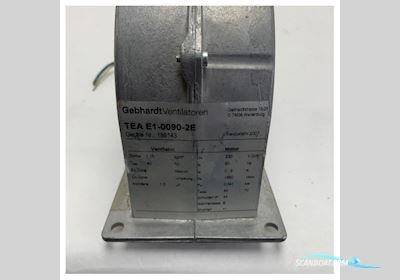 Onbekend USED Gebhardt  Durable Centrifugal Fan E1-0090-2E - 230V Robust Ventilation for Ship Spaces Bootaccessoires 0, The Netherlands
