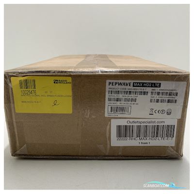 Pepwave Dual 4G Lte Mobile Router - Max-HD2-Lte-E-T Bootaccessoires 2025, The Netherlands