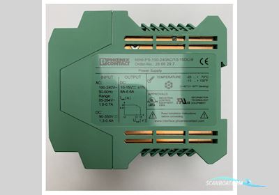Phoenix Contact Marine Power Supply Unit 10-15V DC, 8A With Robust Din-Rail Mounting For Industrial & Maritime Applications Bootaccessoires 2025, The Netherlands