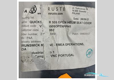 Quicksilver Waterproof Marine Helm Seat Cover For 505 Open - VK_QS505Openp Bootaccessoires 2025, The Netherlands