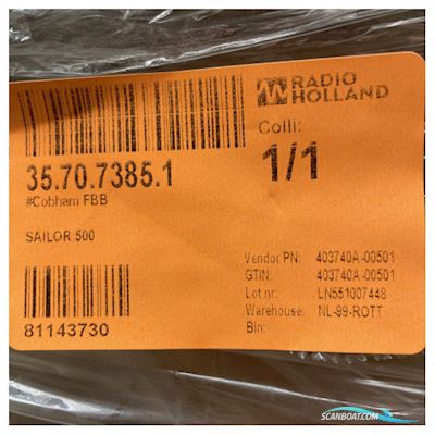 Sailor 500 FleetBroadband above deck unit - 403740A-00501 Bootaccessoires 2025, The Netherlands