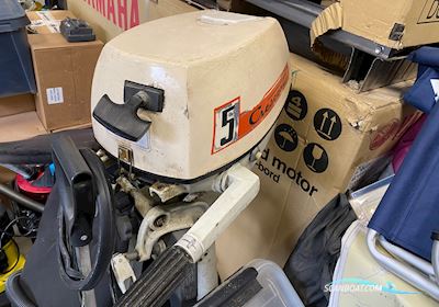 Crescent 5HK Bootsmotor 1980, mit Crescent 5HK motor, Dänemark
