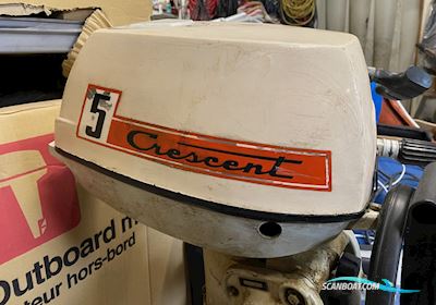 Crescent 5HK Bootsmotor 1980, mit Crescent 5HK motor, Dänemark