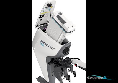 Mercury Mercury Avator Elmotor 7.5 E Bootsmotor 2025, mit Svarer i Moment Til 3.5 hk motor, Dänemark