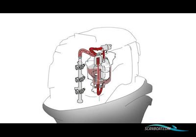 Yamaha 30 HK - Styrehåndtag, Elektrisk, Hydro tilt Bootsmotor 2025, mit Yamaha motor, Dänemark