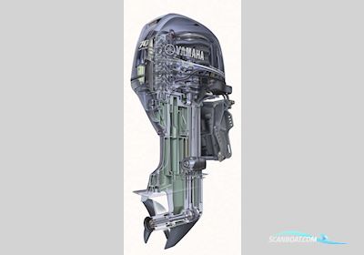 Yamaha F70Bet2L Bootsmotor 2025, mit Yamaha F70Aetl motor, Dänemark