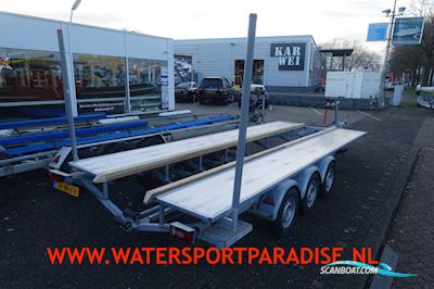 Freewheel Pontoontrailer 3-Asser 3500 Bootstrailer 2024, Niederlande