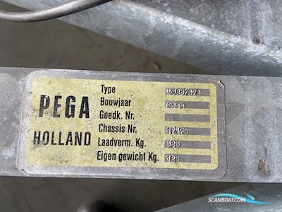 Pega Enkelasser Bootstrailer 2024, Niederlande