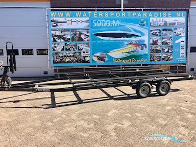 Pontoon Stallingstrailer 2-Asser Bootstrailer 2024, Niederlande