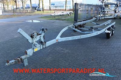 Stallingstrailer 2-asser zonder kenteken Bootstrailer 2024, Niederlande
