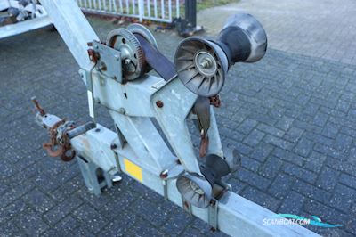 Stallingstrailer 2-asser zonder kenteken Bootstrailer 2024, Niederlande