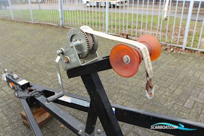 Stallingstrailer Heritage 2-asser stallingstrailer zwart coating Bootstrailer 2024, Niederlande