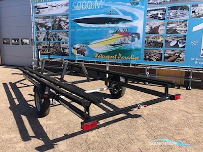 Stallingstrailer Pontoontrailer 1-asser (USA) Bootstrailer 2024, Niederlande