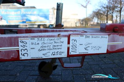USA 1-asser stallingstrailer Diverse Bootstrailer 2024, Niederlande