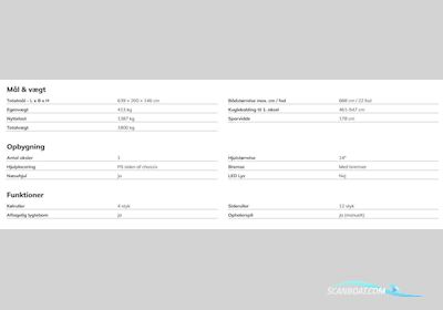 Variant Ocean 1800 Bootstrailer 2026, Dänemark