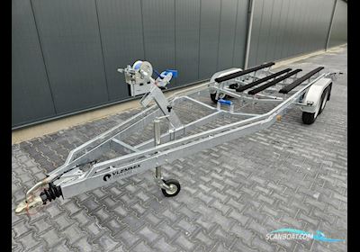 Vlemmix Boottrailers F 2700 kg. Balken Trailer Met Wegklapbare Led Verlichting Bootstrailer 2023, Niederlande