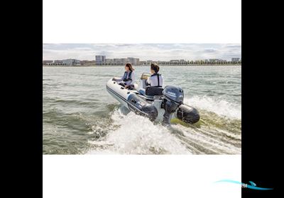 Yamaha YAM 350 TAf gummibåd med rorpind og F25GMHL påhængsmotor Bootstyp Keine Angaben 2024, Dänemark