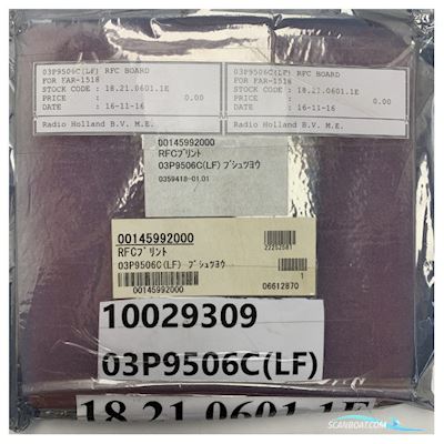 Furuno 03P9506C(LF) RFC PRINTED CIRCUIT BOARD RTR-100 Bootszubehör 2025, Niederlande