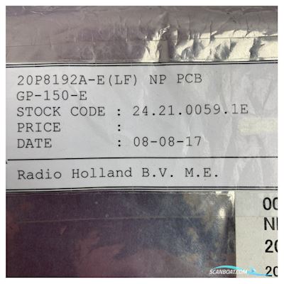 Furuno PCB 20P8203A-E for GP150 gps system Bootszubehör 2025, Niederlande