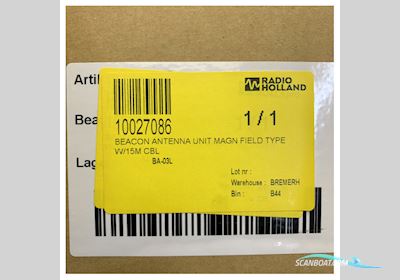 Koden BA-03L Dgps Beacon Antenna For Kgp-920 D-Gps Navigator Bootszubehör 2025, Niederlande