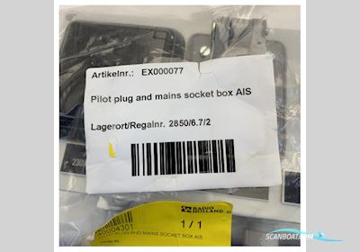 Onbekend Ais Pilot Plug And Mains Socket Box 230 / 115V Bootszubehör 2025, Niederlande