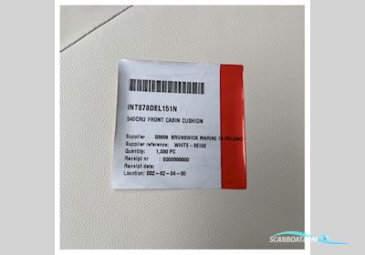 Quicksilver 540 Cruiser Front Cabin Cushion White - Beige - 878DEL151N Bootszubehör 2025, Niederlande