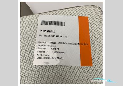 Quicksilver Active 595 Port Side Aft Comfortable Marine Mattress - 2202842 Bootszubehör 2025, Niederlande