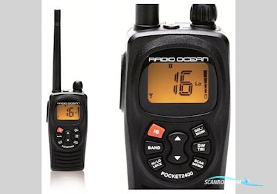 Radio Ocean Pocket 2400 Portable Vhf Marine Radio - Reliable Waterproof Handheld Bootszubehör 2025, Niederlande