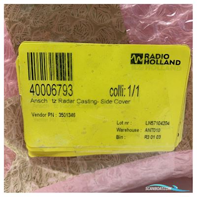 Raytheon Anschutz Radar Casting Side Cover 3501346 Bootszubehör 2025, Niederlande