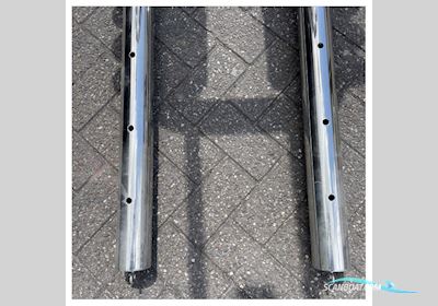 Riva 115 stainless steel light shaft | radar bracket Bootszubehör 2025, Niederlande