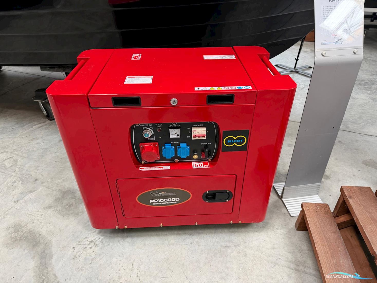 Ubrugt diesel generator Bootszubehör 2025, Dänemark