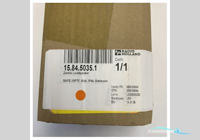 Zenitel Safe-10Ptf IP44 Bathroom Loudspeaker Module Bootszubehör 2025, Niederlande